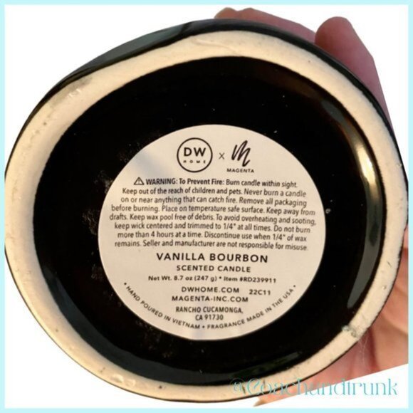 RAE DUNN Ghoul Friends Halloween Vanilla Bourbon Scented Candle With Ghosts - Picture 4 of 4